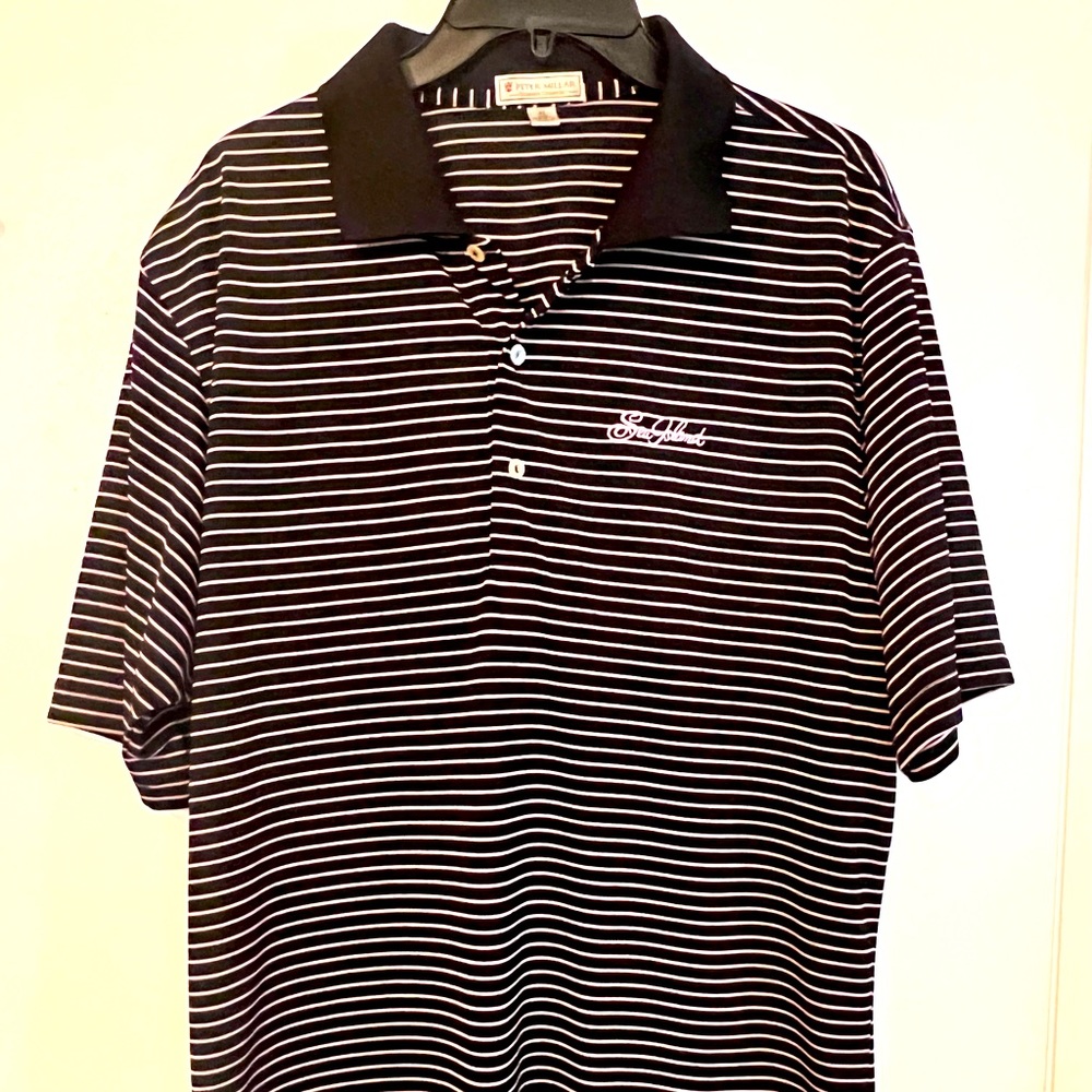 Peter Millar Mens X-Large Polo Shirt Summer Comfort